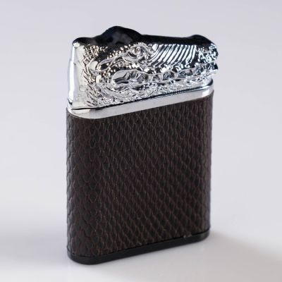 Зажигалка электронная "Крокодил", USB, дуговая, 4.5х1х6.5 см , микс