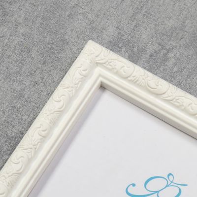 Фоторамка пластик L-2 21х30 см, белый, с небьющимся стеклом