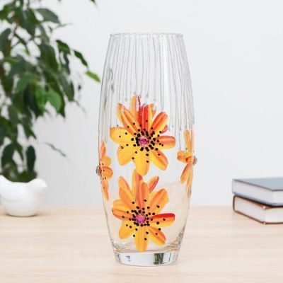 Ваза "Карнавал" h-26х11см d-7,5см