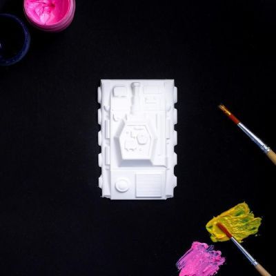 Фигура под роспись "Танк" 9х6х2см