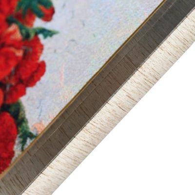 M020-30х40 Картина из гобелена "Маки в вазе" (35х45)