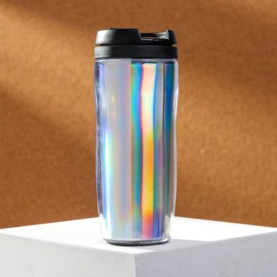 Термостакан с голографической вставкой "Дерзкая", 350 мл