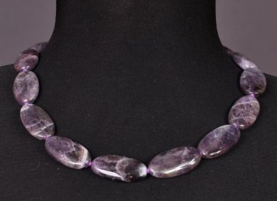 Бусы Аметист "Кэтти" арт. НАМ-11(15-30)-50-2