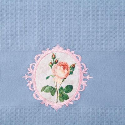 Набор вафельных полотенец Роза декупаж 33х60 см, 100% хл, 2 шт