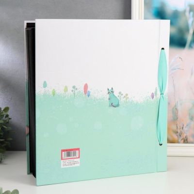 Фотоальбом на 1000 фото 10х15 см "Кошки на пикнике" в коробке 32х35,5х7 см