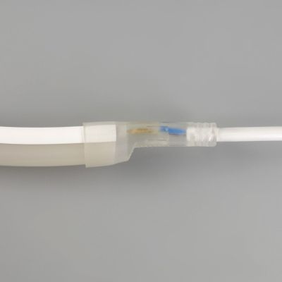 Гибкий неон Luazon Lighting 16 мм D-образный, IP67, 50 м, SMD2835, 120 LED/м, 220 В, свечение красное