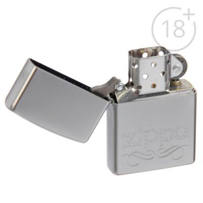 Зажигалка ZIPPO 24335 Classic с покрытием Satin Chrome