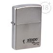 Зажигалка ZIPPO 205 Footprints с покрытием Satin Chrome