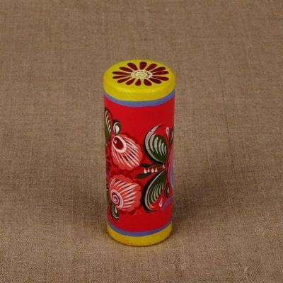 Погремушка-цилиндр Мастерская Сереброва MS-K2-PG-03