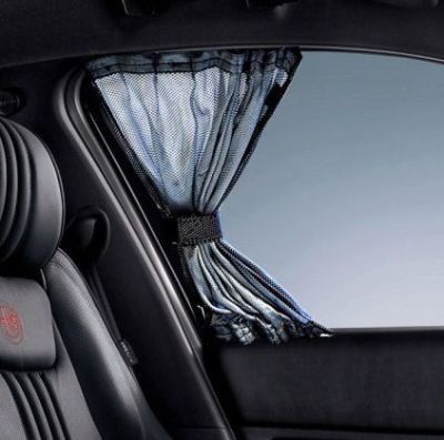 Шторки в салон автомобиля 508-M (ткань-сетка)