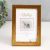 Фоторамка пластик Gallery 10х15 см 813 золото микс