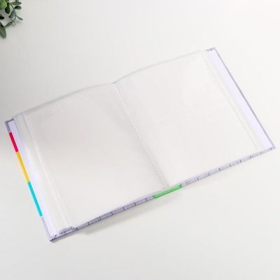 Фотоальбом "Разноцветный" на 200 фото, 50 листов, 10х15 см