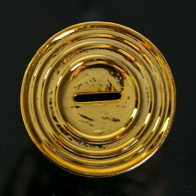 Копилка керамика консерва "Отборная деньга золотистая" 5х11х11 см