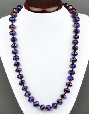 Бусы Хрусталь "Драгоценное сияние" арт.НХР-51(13)-60-28