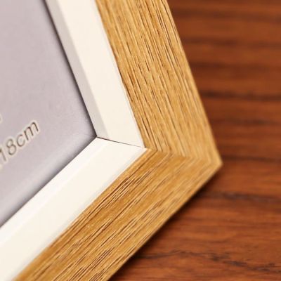 Фоторамка пластик 13х18 см "Бук с белым обрамлением" 22х17х1 см