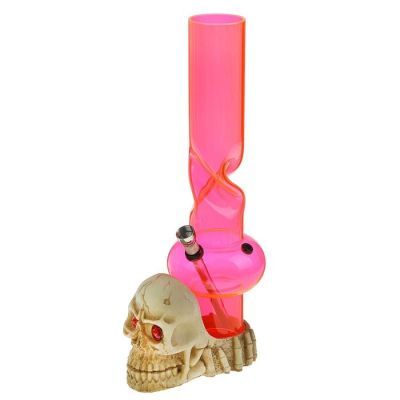 Бонг "Череп", микс, 34 см