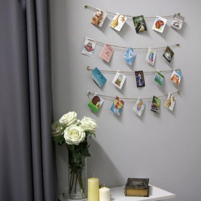 Держатель самоклеящийся для проводов и гирлянд ТУНДРА krep, 14х18 мм, многоразовые, 20 шт