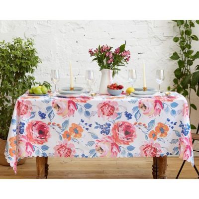Скатерть Доляна «Акварель» 110×140 см, 100% п/э