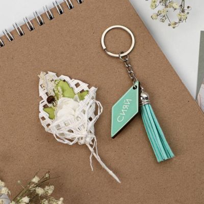 Подарочный набор «Сияй»: букет, брелок, 8.3 х 14.5 см