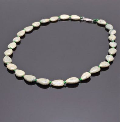 Бусы Нефрит "Адажио" арт. ННФ-54(10-15)-48-2