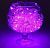 Гирлянда уличная "Метраж" (20 м. нить силикон, фиолет)