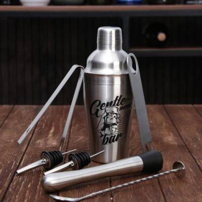 Набор барный "Gentlemen's bar ", 8 предметов