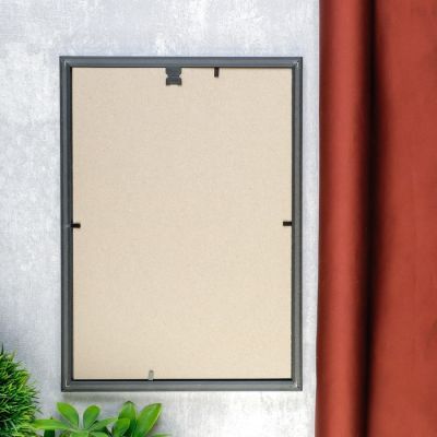 Фоторамка пластик "Гамма сильвер" 21х30 см