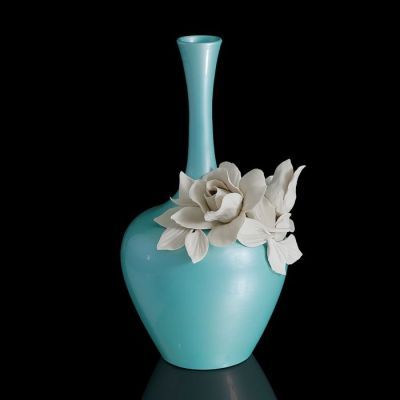 Ваза Ampolla Seleste, лазурная