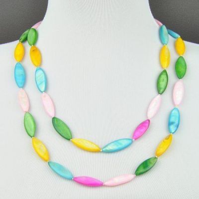 Бусы Перламутр "Пари" арт.НПР-11(10-28)-120-6