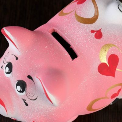 Копилка "Свинка" 8х14см