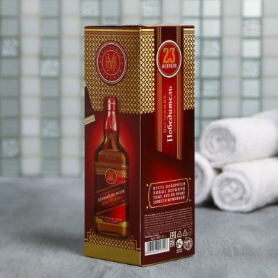 Гель для душа виски "Настоящий победитель" 250 мл аромат мужского парфюма