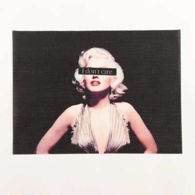 Салфетка на стол "I don' t care"