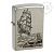 Зажигалка ZIPPO 205 Mermaid с покрытием Satin Chrome