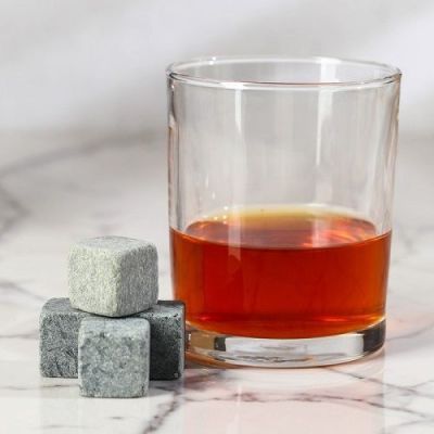 Набор для приготовления виски "Настоящему Мужчине": специи, стакан, камни