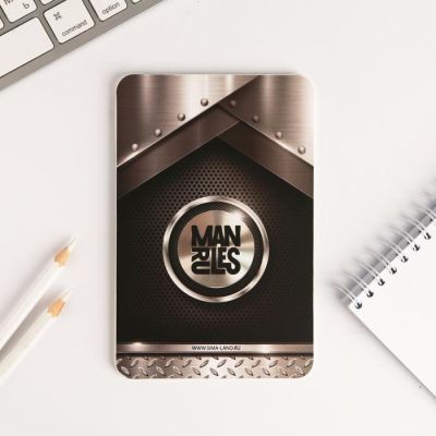 Набор Man rules: калькулятор, ручка, 16.5 х 21 см
