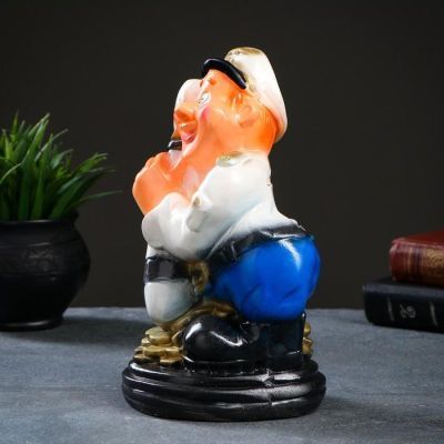 Копилка "ГАИ №3" пузатый 14х14х25см