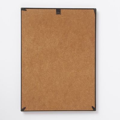 Фоторамка пластик L-5 21х30 см, чёрный, с небьющимся стеклом