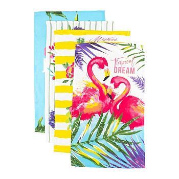 Набор полотенец кух. "Доляна" Любимая мама 35х60см-4шт, 100% хл