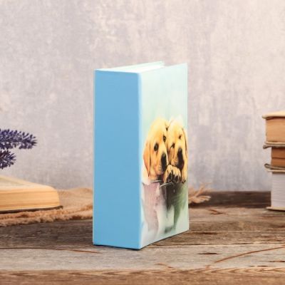 Фотоальбом на 96 фото 10х15 см "Щеночки" 18,5х12,5х5,5 см