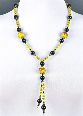 Авторские бусы "Валенсия" арт.1123