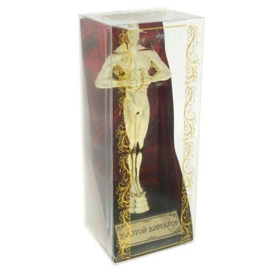 Оскар "Золотой директор" (8,5 х 9,3 х 24,5 см)