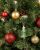 Ель искусственная зеленая с шишками №11 (ПВХ, высота 3 метра)