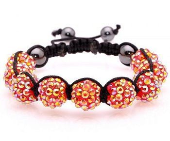 Браслет Страз акрил "Шамбала" арт.бП1481