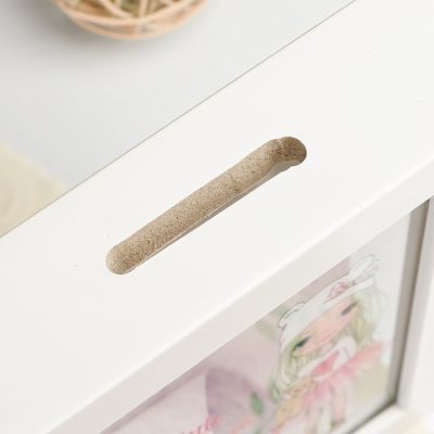 Копилка интерьерная пластик "Девочка с мишкой" 17х12х3,8 см