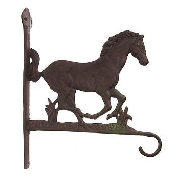 Панно "Лошадь" с крючком № 204 (высота 2 см)