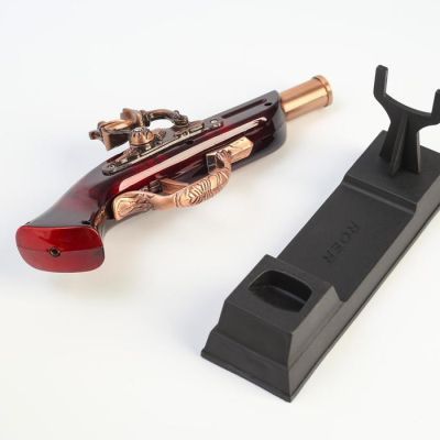 Сувенирное оружие с зажигалкой "Пистолет" пьезо, газ