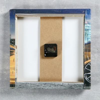 Часы настенные модульные «Спорткар», 35 × 110 см