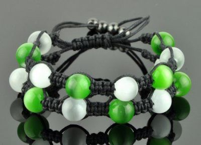 Браслет Кошачий глаз "Шамбалла 10-2" арт. бП1348