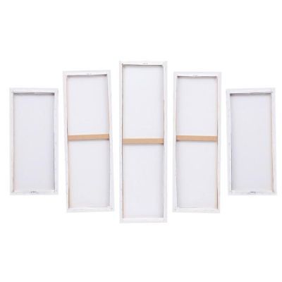 Модульная картина "Орхидеи в воде" (2-23х52; 2-24х70; 1-24х80) 120х80см