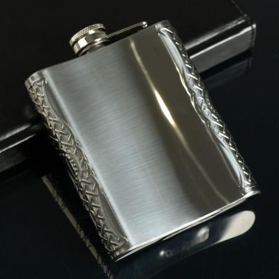 Подарочный набор "Всегда на высоте",  фляжка 210 мл, стопки 2 шт, воронка